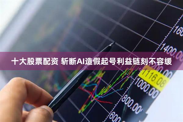 十大股票配资 斩断AI造假起号利益链刻不容缓